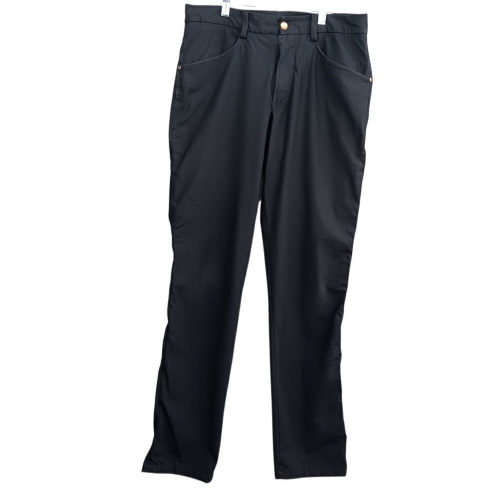 LULULEMON Men's ABC Classic-Fit 5 Pocket Pant Size 32 Warpstreme Stretch Black